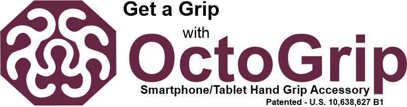 Octo-Grip Smartphone hand grip accessory